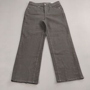 Chico's High-Rise Straight Leg Jeans Women's Size 1P Blakc  NEW $99